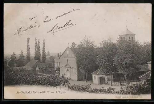 AK St-Germain-du-Bois, L`Église