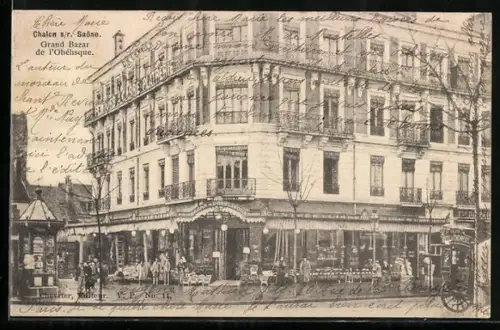 AK Chalon s. Saône, Grand Bazar de l`Obélisque