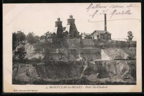 AK Montceau-les-Mines, Puits Ste-Elisabeth