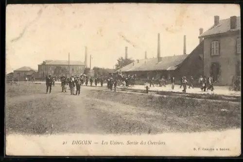 AK Digoin, Les Usines, Sortie des Ouvriers