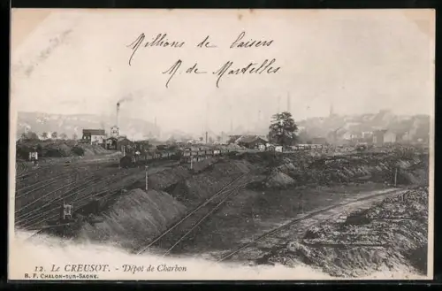 AK Le Creusot, Dépôt de Charbon