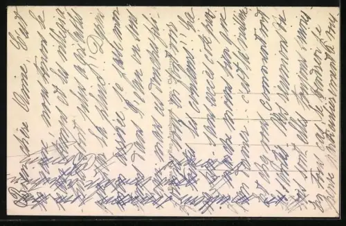 AK La Roche-Posay, Le Chemin de Renoir avec une femme et des animaux devant des maisons rurales