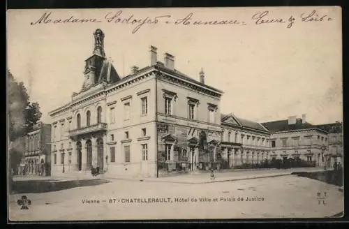 AK Châtellerault, Hôtel de Ville et Palais de Justice