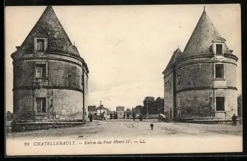 AK Châtellerault, Entrée du Pont Henri IV