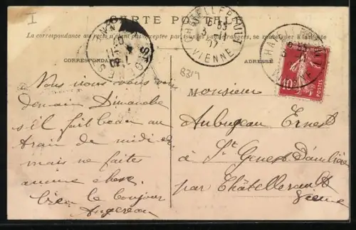 AK Châtellerault /Vienne, Le Marché couvert