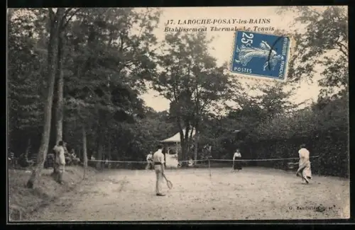 AK La Roche-Posay-les-Bains, Établissement Thermal, Le Tennis