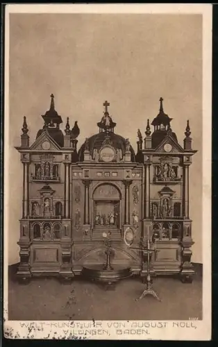 AK Villingen /Baden, Welt-Kunstuhr von August Noll