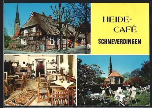 AK Schneverdingen, Heide-Café in der Verdener Strasse 6, Inh. E. Schneider