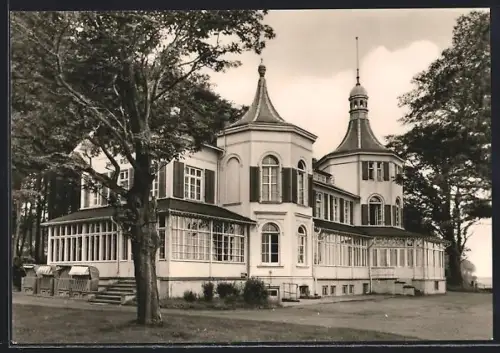 AK Bad Doberan /Heiligendamm, Sanatorium für Werktätige, Haus Weimar