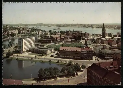AK Kiel, Blick vom Rathausturm