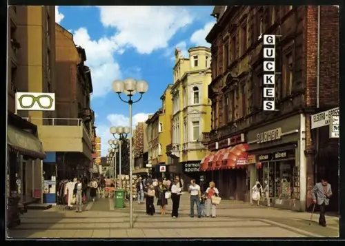 AK Worms am Rhein, Fussgängerzone Wilhelm-Leuschner-Strasse