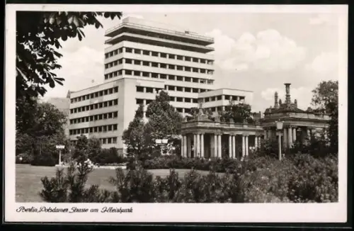 AK Berlin, Potsdamer Strasse am Kleistpark