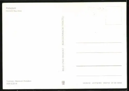 AK Potsdam, Heinrich-Rau-Allee