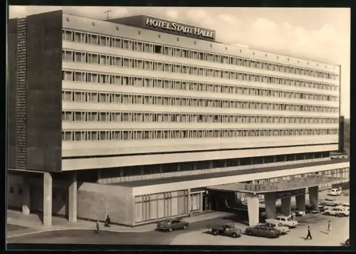 AK Halle /Saale, Interhotel Stadt Halle