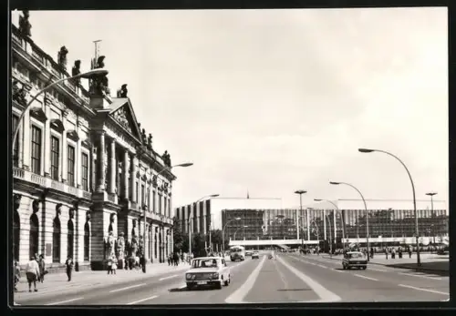 AK Berlin, Museum für Deutsche GEschichte und Palast der Republik