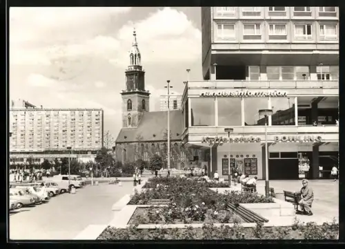 AK Berlin, an der Rathauspassage mit Kaffeestube