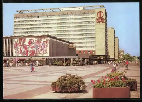 AK Dresden, Inter-Hotel in der Prager Strasse