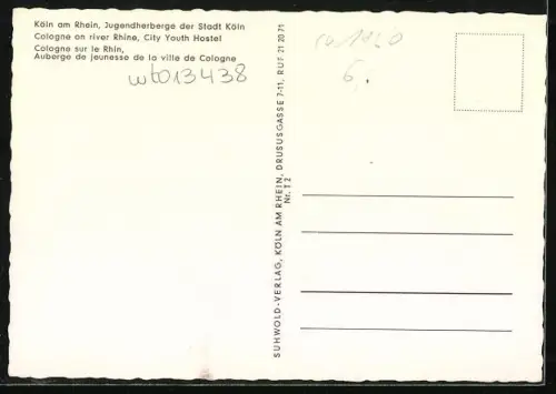 AK Köln / Rhein, Jugendherberge