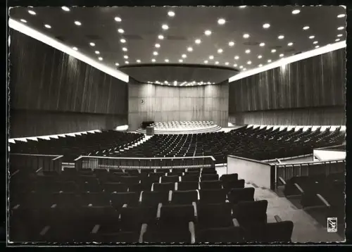 AK Berlin, Kongresshalle im Tiergarten, Grosser Konferenzsaal, Innenansicht