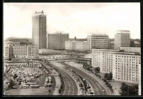 AK Berlin, Alexanderplatz mit Alexanderstrasse