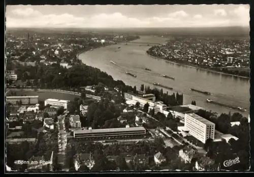 AK Bonn am Rhein, Teilansicht