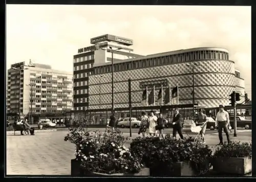 AK Leipzig, Warenhaus konsument am Brühl