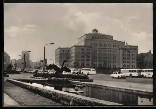 AK Leipzig, Opernhaus am Karl-Marx-Platz