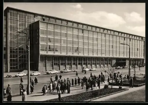 AK Leipzig, Hauptpostamt am Karl-Marx-Platz