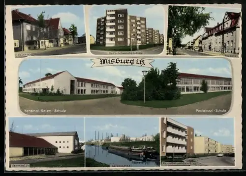 AK Misburg i. H., Sporthalle, Kurt-Schumacher-Ring, Hafenpartie