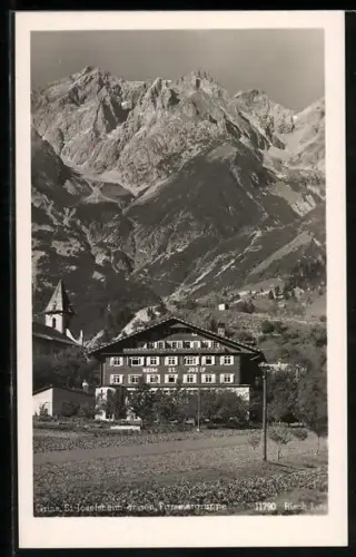 AK Grins, St. Josefsheim gegen Parsenergruppe