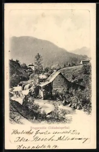 AK Schladming, Bruggermühle im Schladmingerthal