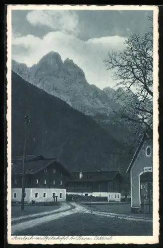 AK Amlach b. Lienz, Panorama mit Spitzkofel