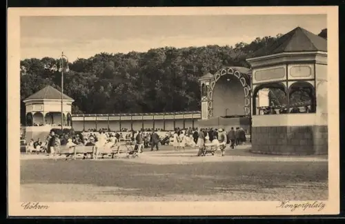 AK Göhren / Rügen, Konzertplatz