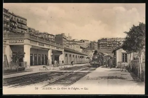 AK Alger, La Gare de l`Agha