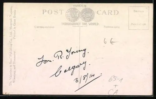 AK Calgary /Alta., C. P. R. Station