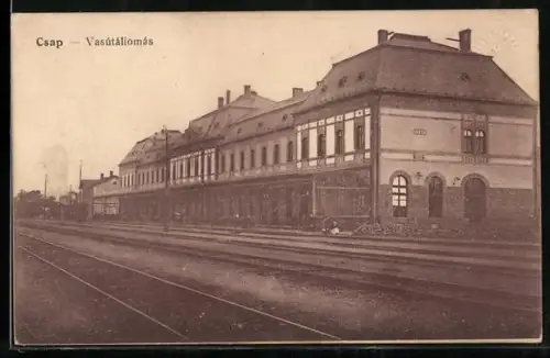 AK Csap, Vasútállomás