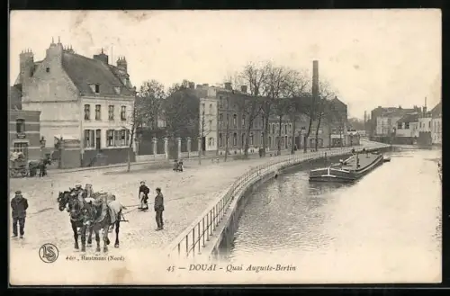 AK Douai, Quai Auguste-Bertin
