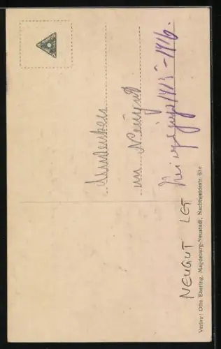 AK Neugut, Zerstörte Kirche