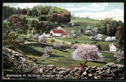 AK Brattleboro, VT, The Oliver Carpenter Farm