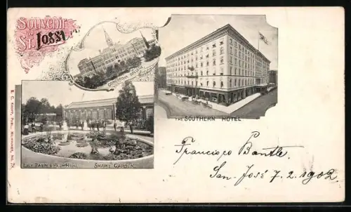 AK St. Louis, MO, Lily Basin & Palm House, The Southern Hotel, Concordia College