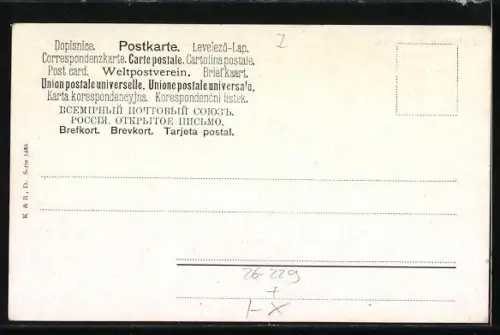 Künstler-AK Syracus, Amphitheater