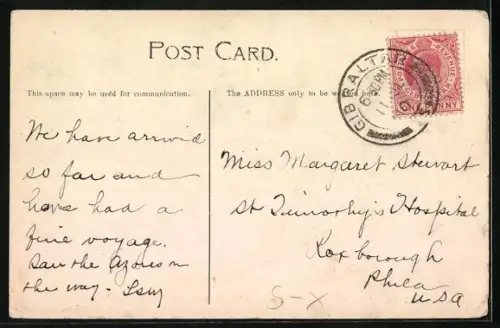 AK Gibraltar, Colonial Hospital