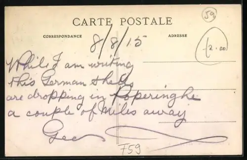 AK Boeschèpe, Rue Neuve