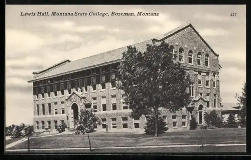 AK Bozeman, MT, Lewis Hall, Montana Stage College