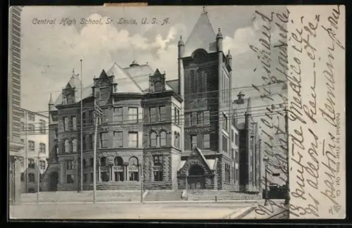 AK St. Louis, MO, Central High School