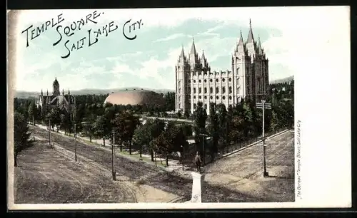 AK Salt Lake City, UT, Temple Square