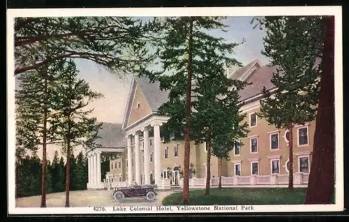 AK Yellowstone National Park, WY, Lake Colonial Hotel
