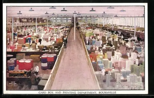 AK Bournville, OH, Card Box and Printing Department
