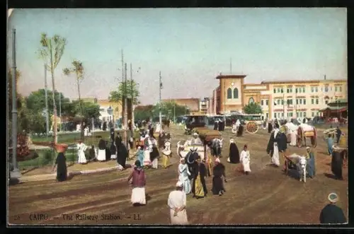 AK Cairo, The Railway Station