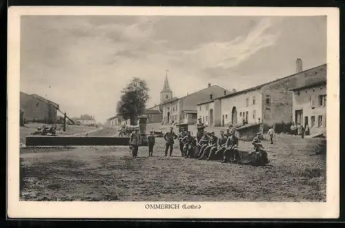 AK Ommerich /Lothr., Panorama